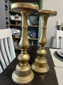 Gold Candle Holder