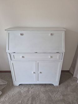 Secretary desk w/ storage