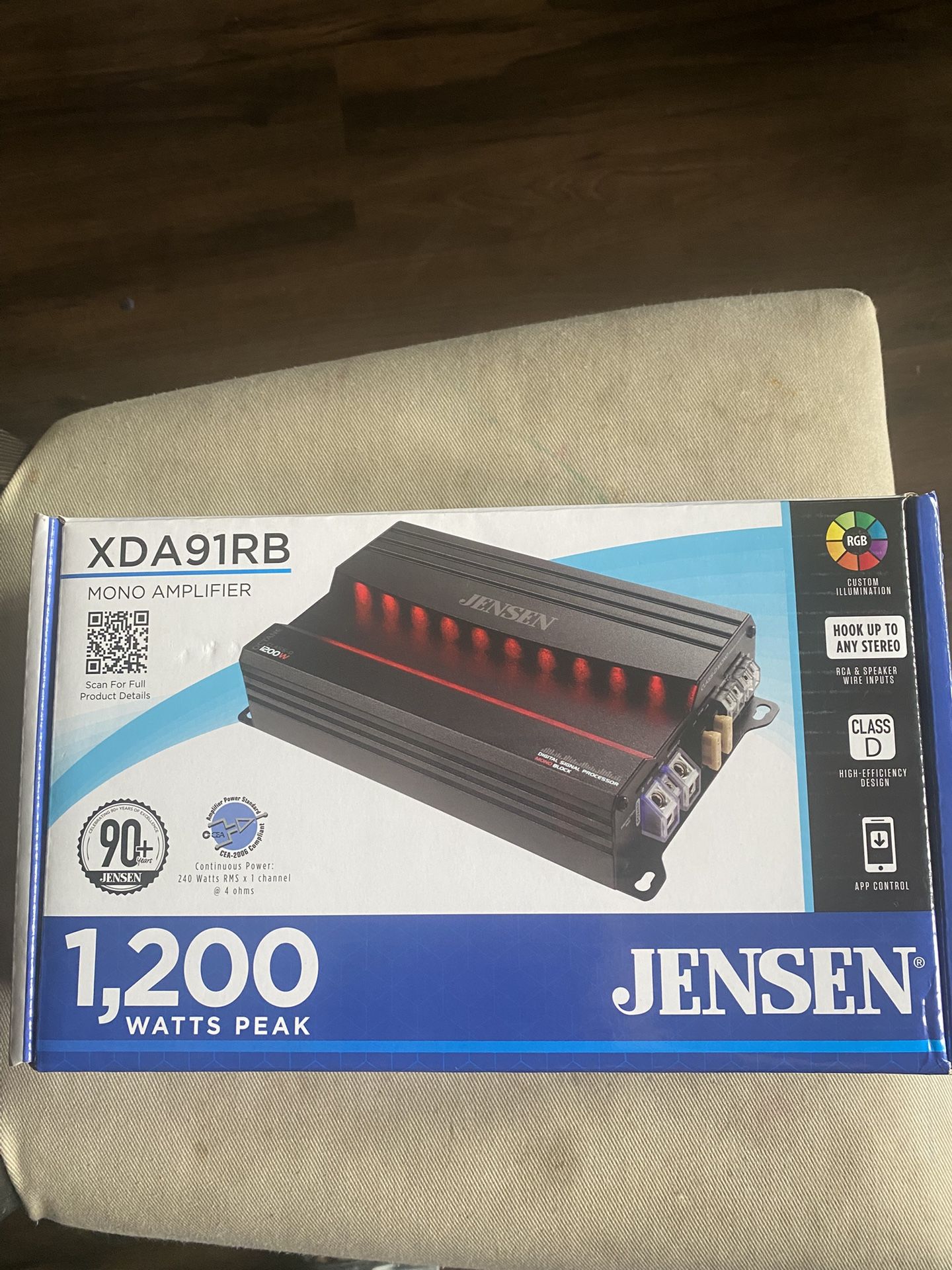jensen amplifier 1200 watts