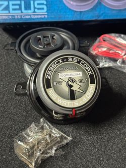 Hifonics 3” Speakers (door & dash)