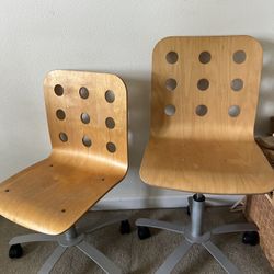 Office chairs or desk chairs $30 for both 