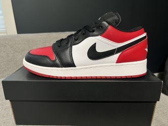 Ds Brand Jordan 1 Bred Toe Gs Size 6.5 