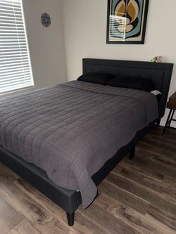 Queen Dream Cloud bed with frame
