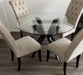 Glass Dinning Table