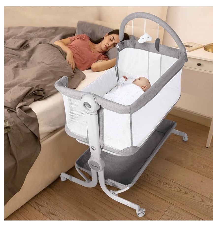 Shipping Only !! Baby Bassinet 2-1 Beside Sleeper 