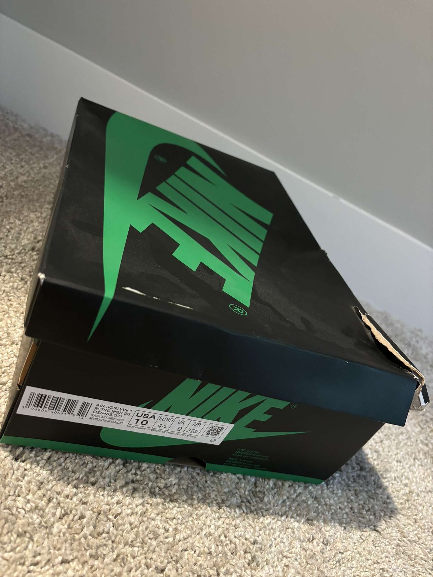 Jordan 1 Retro High OG/lucky green