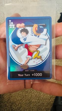 5 Dodger Don M D Luffy card (ONE PIECE)