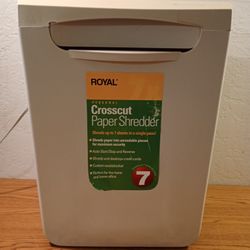 Royal Cross Cut Paper Shredder 