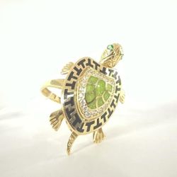 Beautiful Tortuga Pendant And Ring