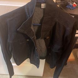 Black Jean Jacket