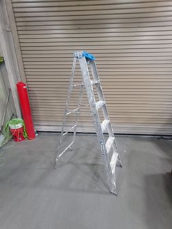 Werner Aluminum Step Ladder 6 foot
