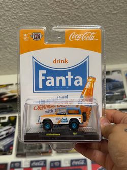 M2 Machines 1976 Ford Bronco Fanta Die-Cast