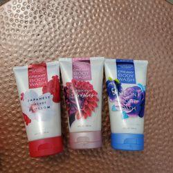 Bath N Body Creamy Body Washes, New. Each