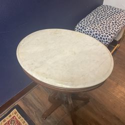 Antique Marble Top Table 