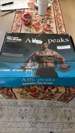 New in box pull up bar