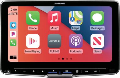 Alpine ILX-F509 Halo9 9" Receiver Compatible with Wireless Android Auto & Apple CarPlay with SXV300v1 Satellite Tuner
