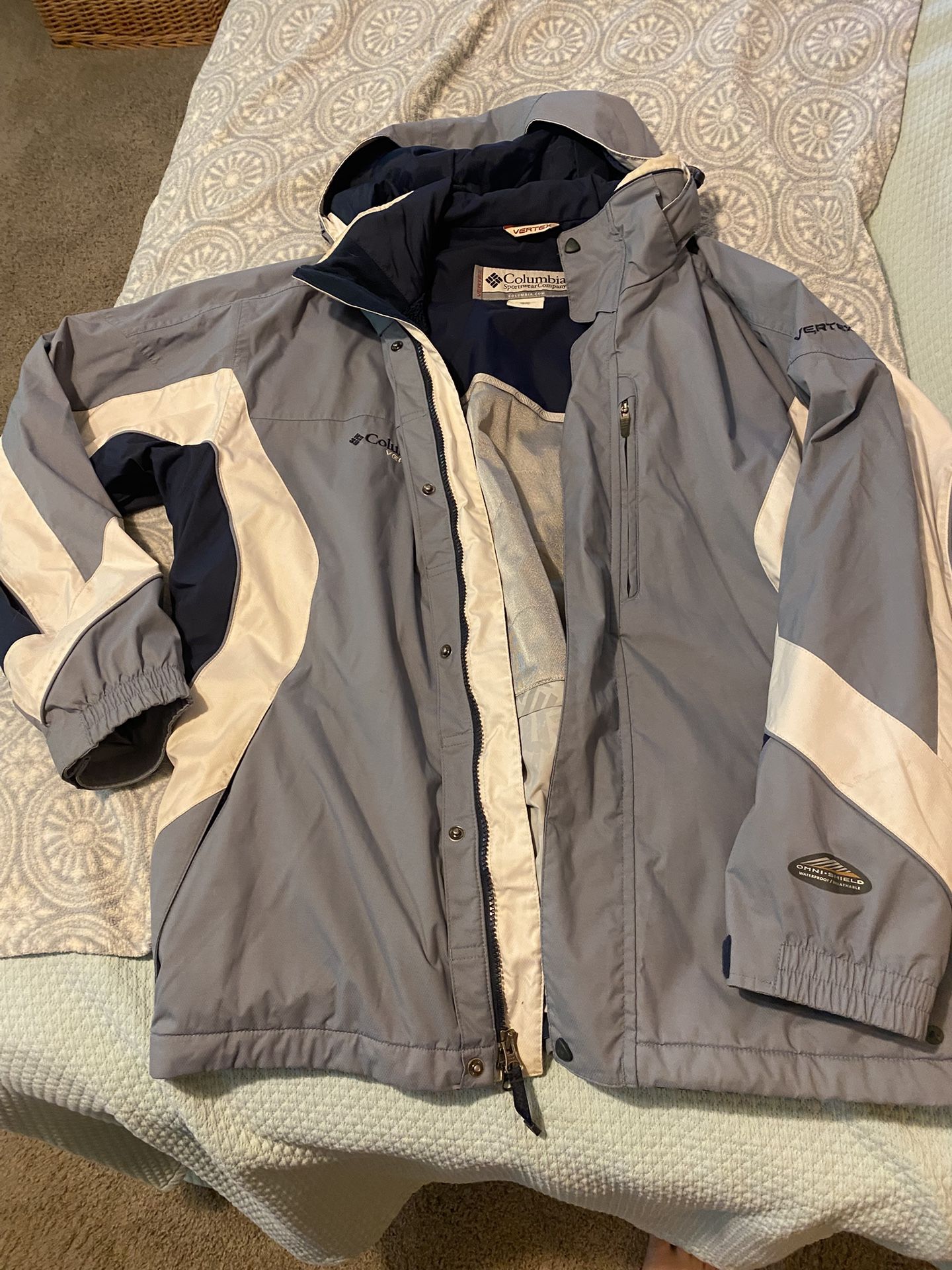 Columbia Mens Vertex Omni Shield Winter Jacket