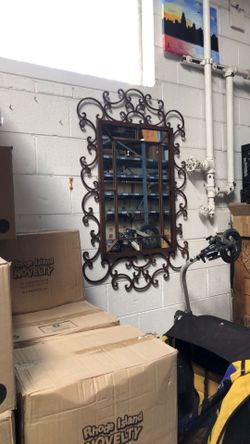 Wrought Iron Mirror 