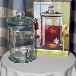 (2) Glass beverage dispensers