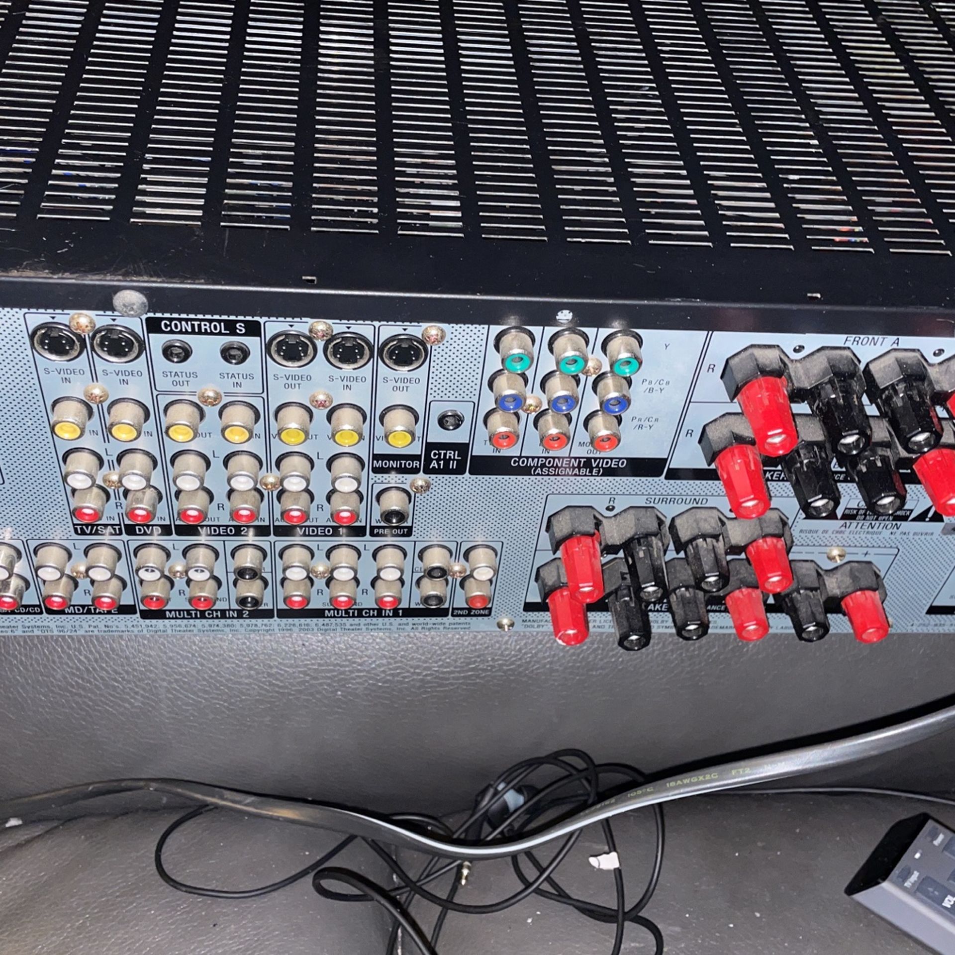 Sony STRDE698 Digital Audio/Video Control Center 7CH Amp Stereo FMAM