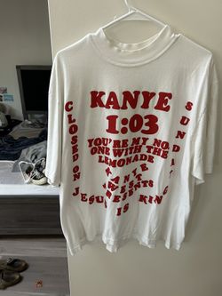 Kanye West Cpfm JIK (Jesus Is King) Tee Size Large