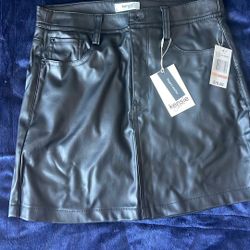 Leather Skirt (vegan) 