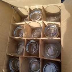 12oz Glass Cups