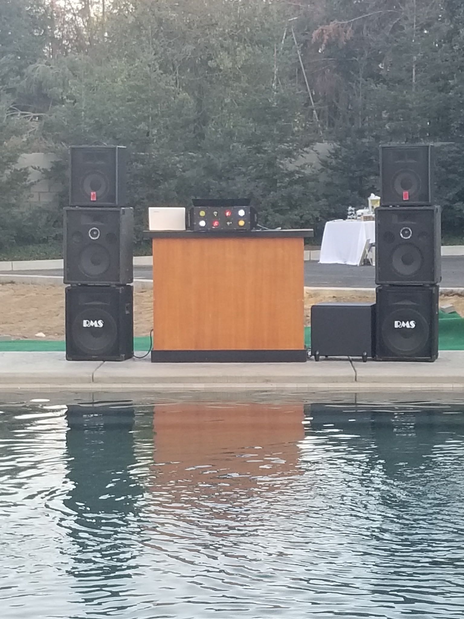 Dj Speakers Mixer 8 Channel Amp 