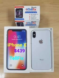 iPhone X. 64GB. Factory unlocked 🔓 Like new condition 🎁 With warranty 🧾