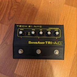 Sansamp tech21 tri ac