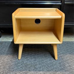 Solid Wood Nightstand 1