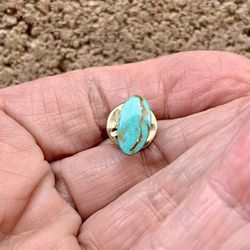 Turquoise Lapel Pin