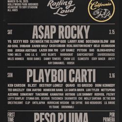 Rolling Loud 2025 2 Wrist Banda GA