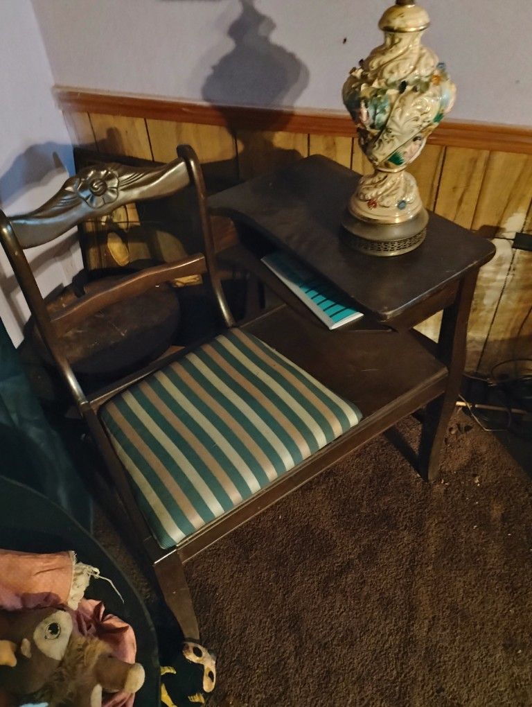 Vintage Phone Desk 