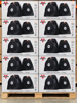 Bulk Lot – 43 Vornado VH203 Personal Heater 2-Packs – Only $25.12/ea vs $34.99 Retail – Reseller Lot