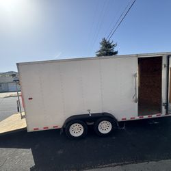 7x16 Enclosed Trailer 