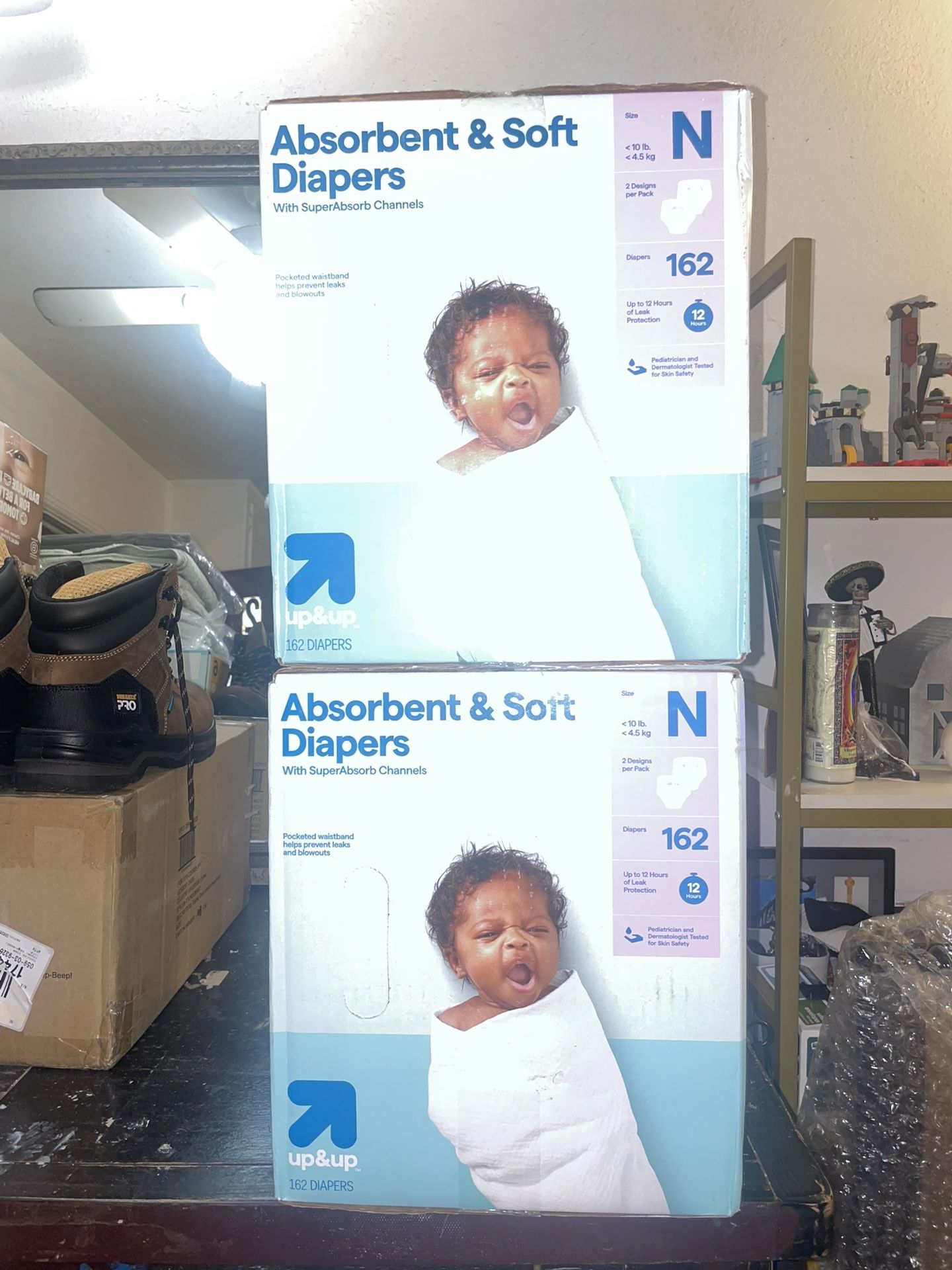 Diapers size newborn $30 for both
