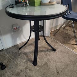 Glass table