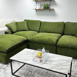 GREEN VELVET BRAND NEW IN THE BOX