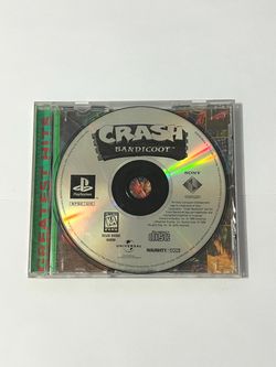 Crash Bandicoot Greatest Hits (PlayStation 1, 1996) PS1 No Manual - Tested