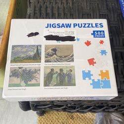 4 Brand New Jigsaw Puzzles 3 Vincent Van Gogh 500 Pieces