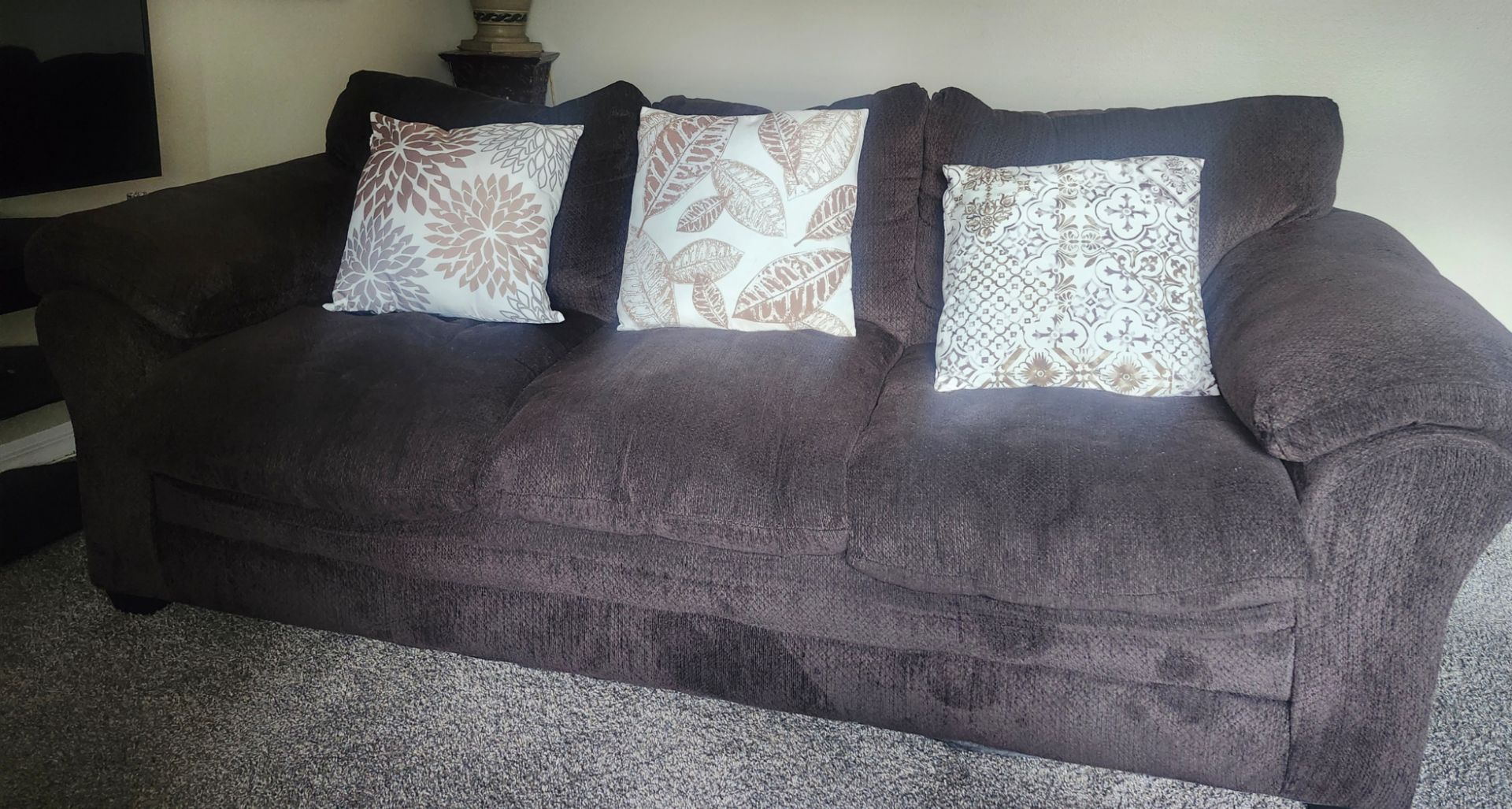 Two Sofas, and Two Photo Prints