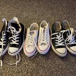 Converse All Star Sneakers - Set of 3