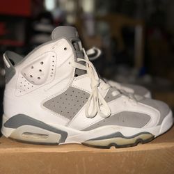 Nike Air Jordan 6 Retro Low Cool Grey Sz 11