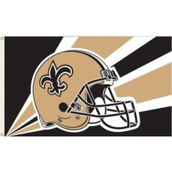 New Orleans Saints 3'x5' Large Flag Banner