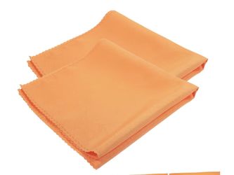 Orange table napkins
