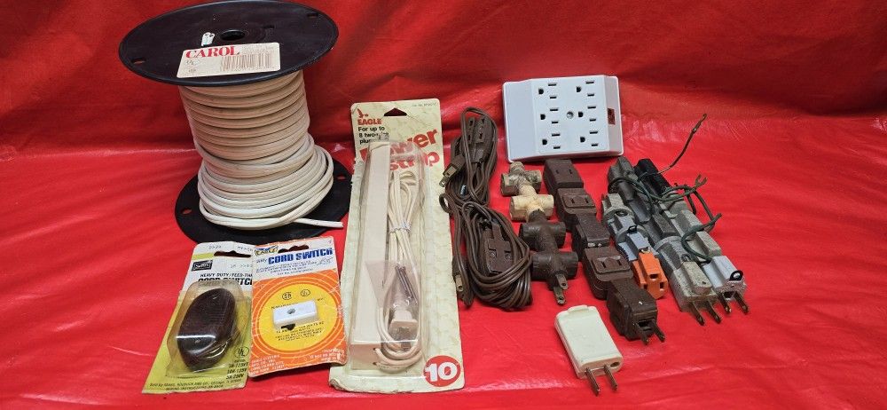 PLUG ADAPTERS, EXT. CORD $10