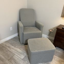 Rocking Chair And Ottoman