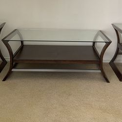 Tables (coffee table and end tables)