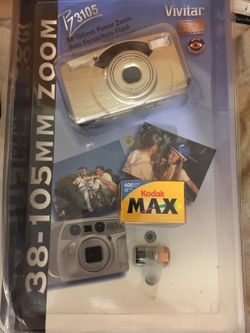 Vivatar Zoom 38-105 MM gray camera